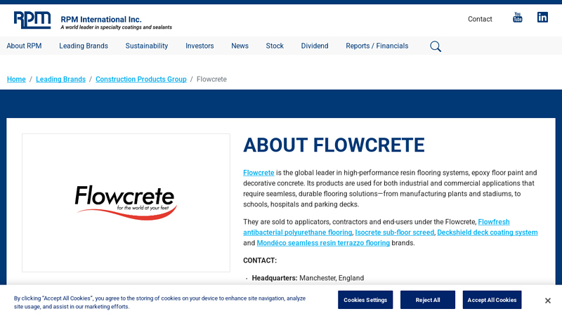 Flowcrete - Construction Products Group