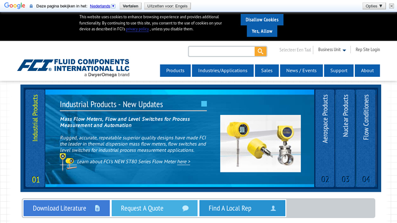 Fluid Components International