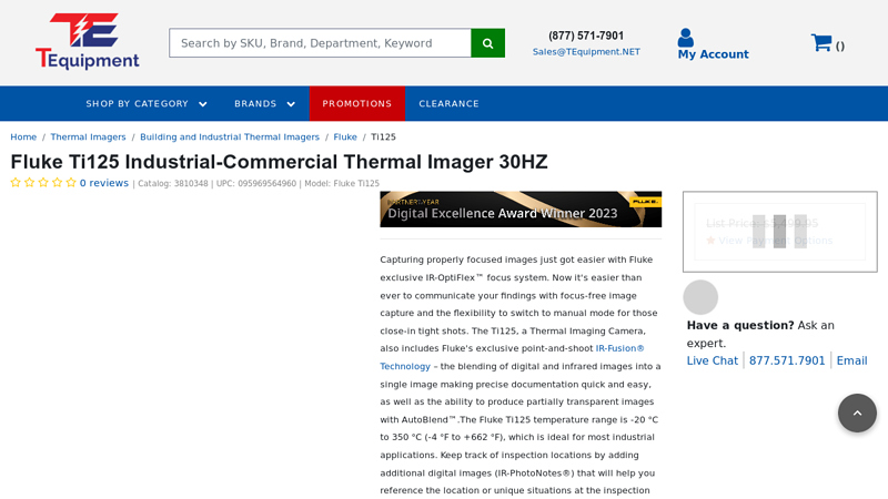 Fluke Ti125 Industrial