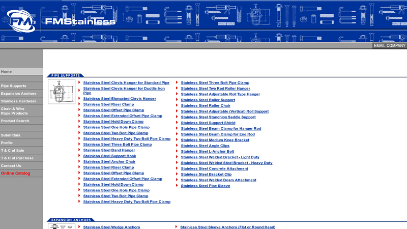 FM Stainless Fasteners