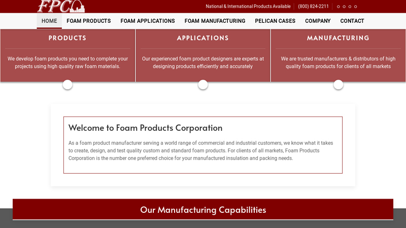 Foam Products Corporation