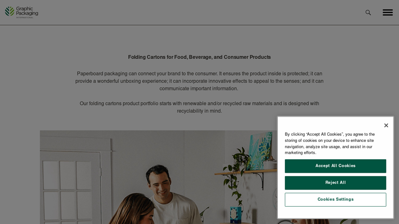 Folding Cartons for Food, Beverage, and Consumer Products