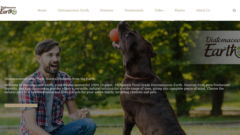 Food Grade Diatomaceous Earth Official Online Website