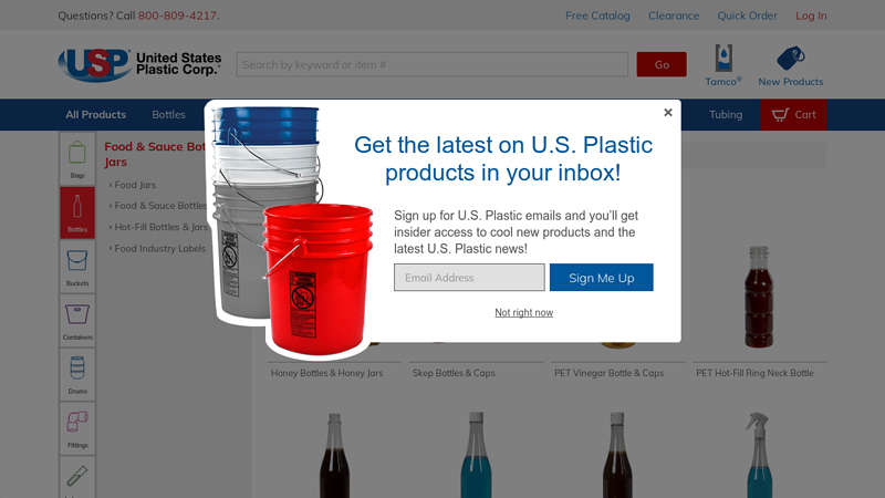 Food & Sauce Bottles