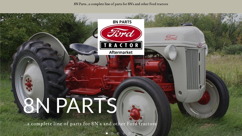 Ford 8N Tractor Parts