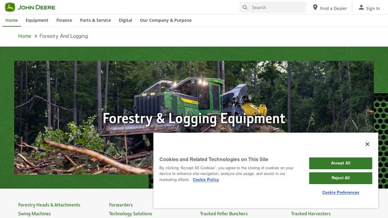 Forestry & Logging Equipment