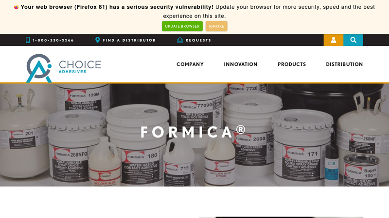 Formica Adhesives