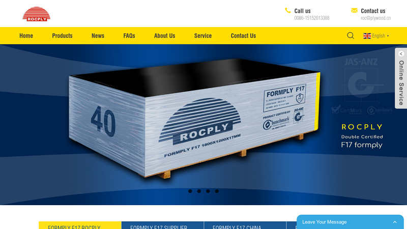 Formply F17: The Double Certified, Durable Choice