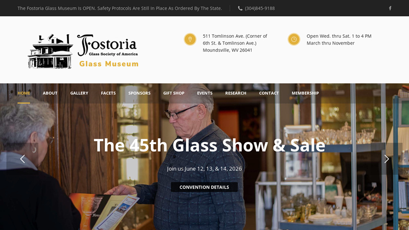 Fostoria Glass Museum