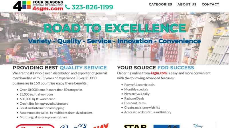 Four Seasons Wholesale General Merchandise