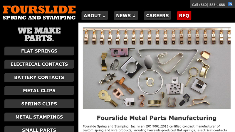 Fourslide Spring & Stamping