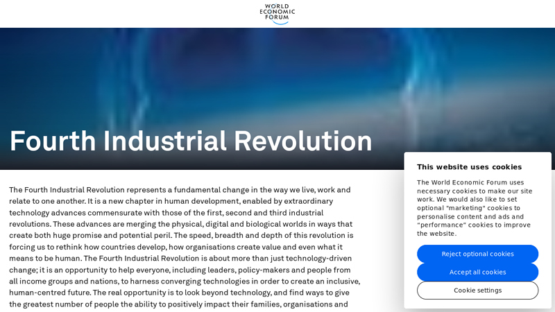 Fourth Industrial Revolution