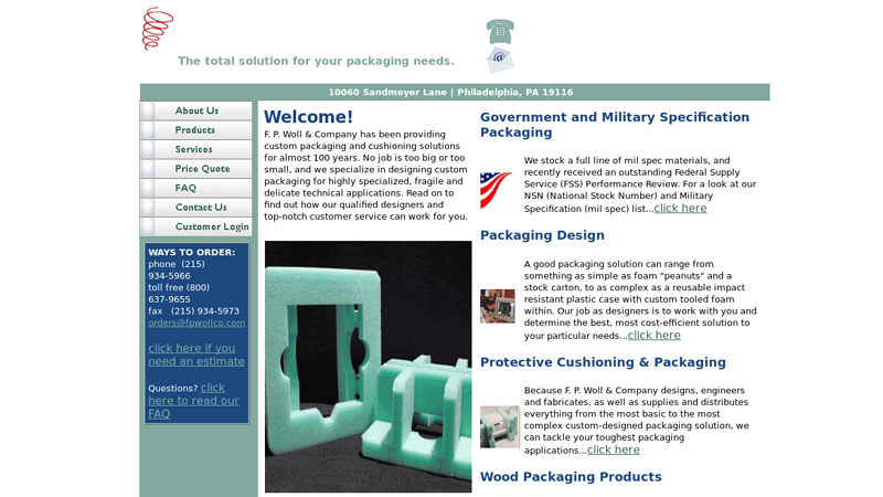 F.P. Woll & Company of Philadelphia, PA