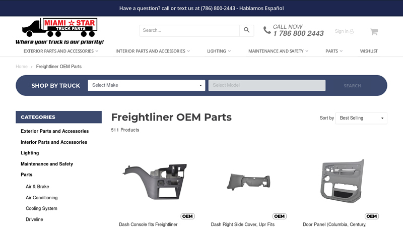 Freightliner OEM Parts