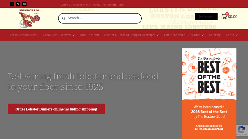 Fresh Live Lobster Delivery