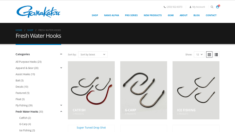 Fresh Water Hooks Archives