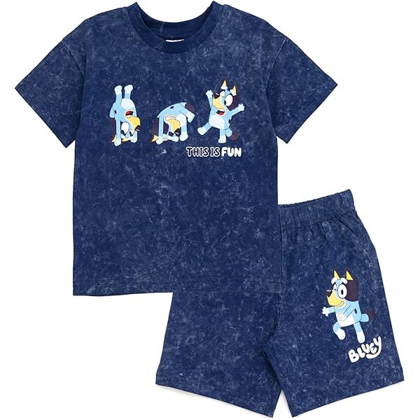 Friends Bluey Shirt Bluey & Bingo Kids Outfit Set