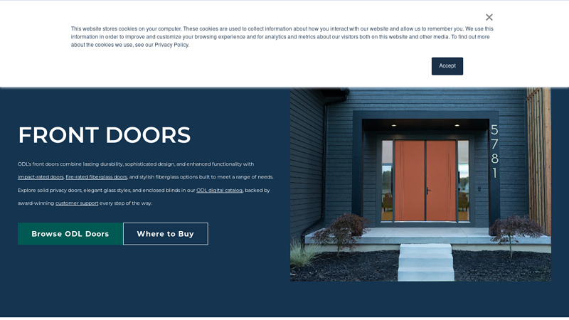 Front Doors by ODL