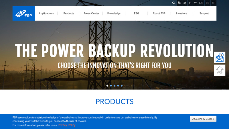 FSP TECHNOLOGY INC. ｜AC/DC Power Supply Manufacturer