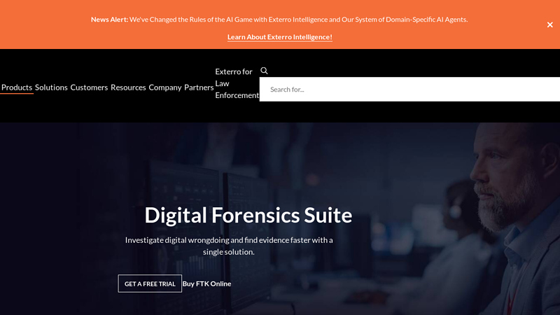 FTK Digital Forensics Suite