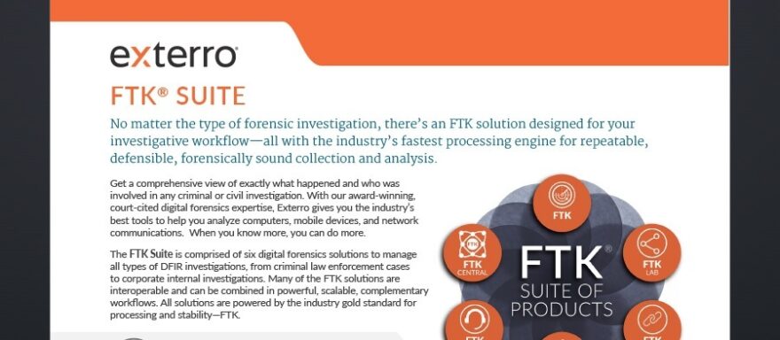 Ftk Toolkit industry insight