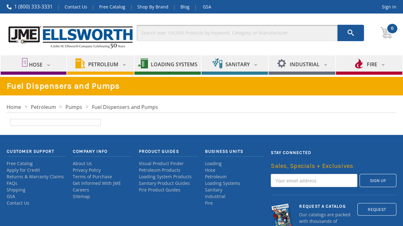 Fuel Dispenser Pumps & Cabinets