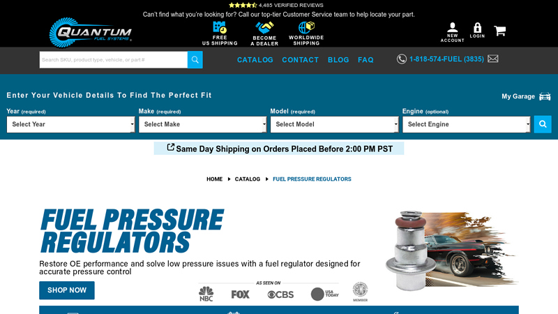 Fuel Pressure Regulators: OEM, High