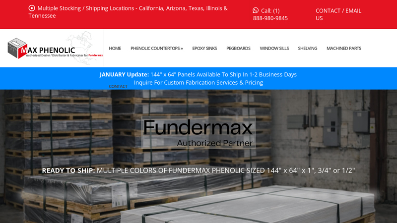 Fundermax Solid Phenolic Panels Lab Countertops Sinks Pegboards