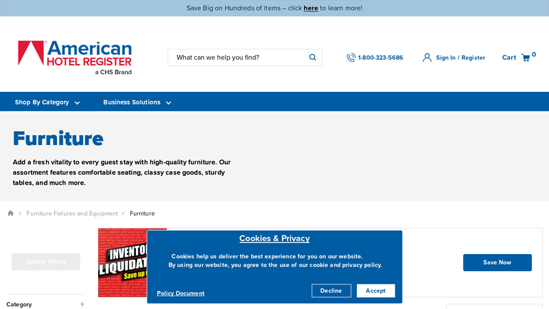 Furniture Fixtures and Equipment