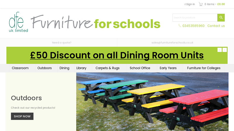 Furniture For Schools