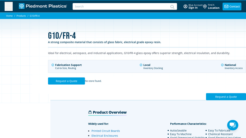 G10/FR-4 Glass Epoxy