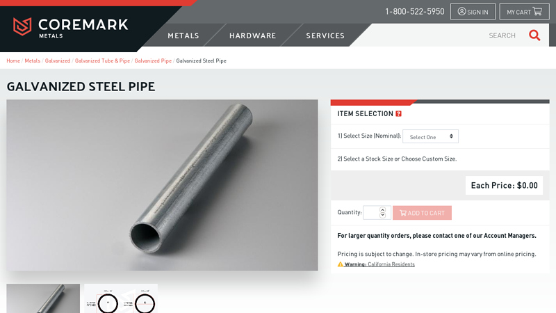 Galvanized Steel Pipe