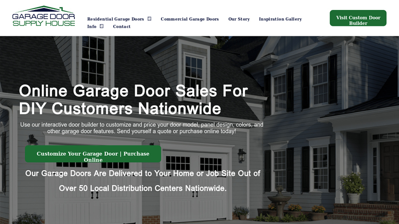 Garage Door Supply House: Buy Garage Doors Online