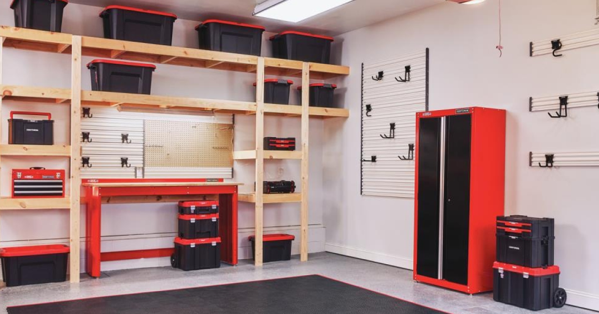 Garage Storage System Solutions & Garage Organization