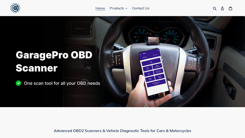 GaragePro OBD Scan Tool: GaragePro