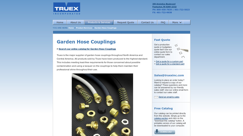 Garden Hose Couplings