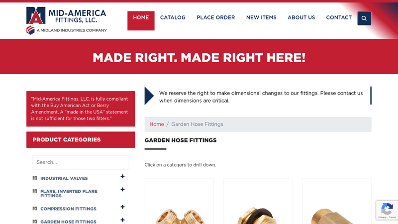 Garden Hose Fittings