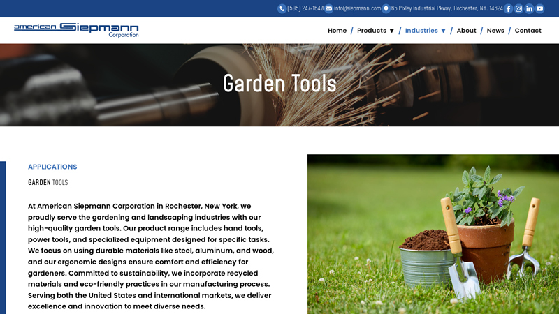 Garden Tools Manufacturing