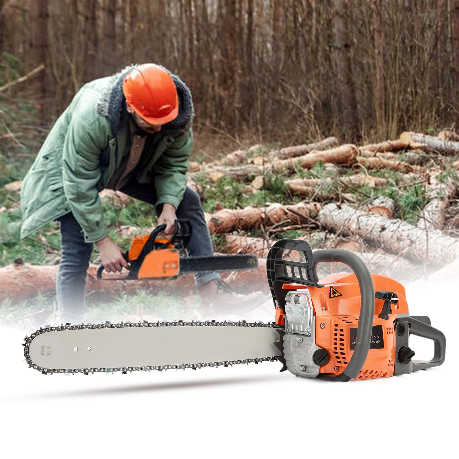 GAS CHAIN SAWS