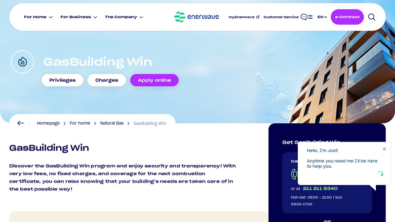 GasBuilding Win < All Natural Gas Products for your