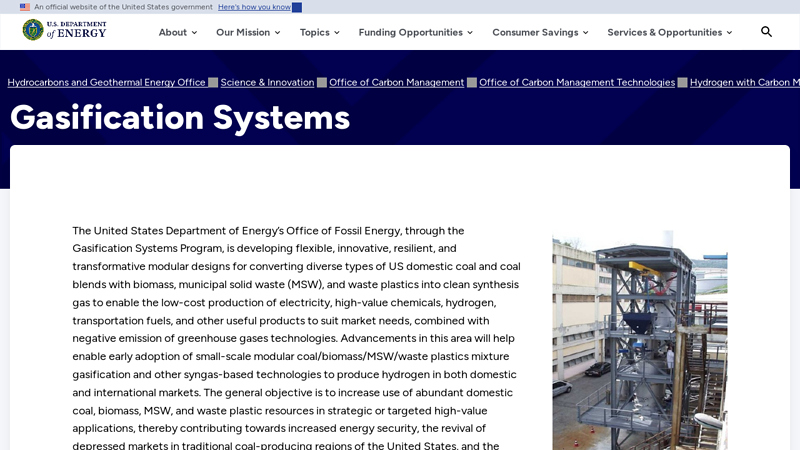 Gasification Systems