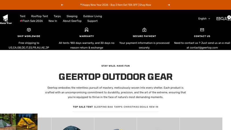 GeerTop Outdoor Gears
