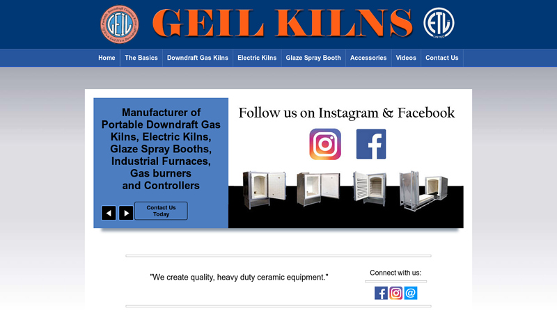 GEIL KILNS FRONT LOADING KILNS, CERAMIC EQUIPMENT ...