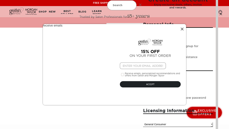 Gelish & Morgan Taylor