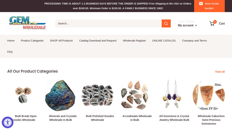 Gem Center Wholesale