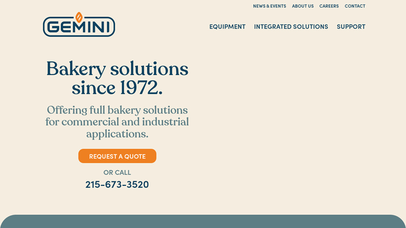 Gemini Bakery Solutions