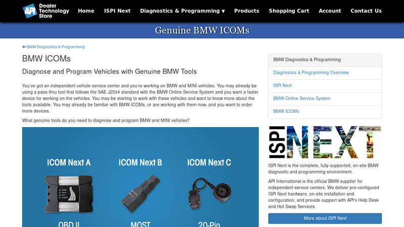 Genuine BMW ICOMs