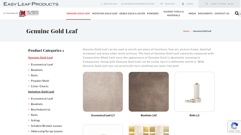 Genuine Gold Leaf Archives