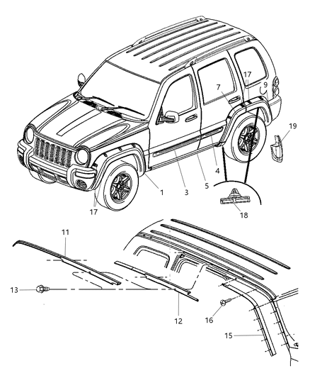 Genuine Jeep Liberty Parts and Accessories at MoparPartsGiant