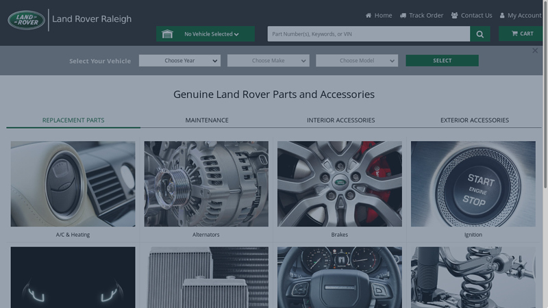 Genuine Land Rover Parts and Accessories
